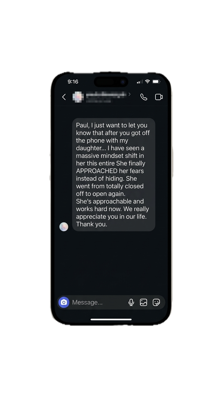 Mentee result — Zero BS