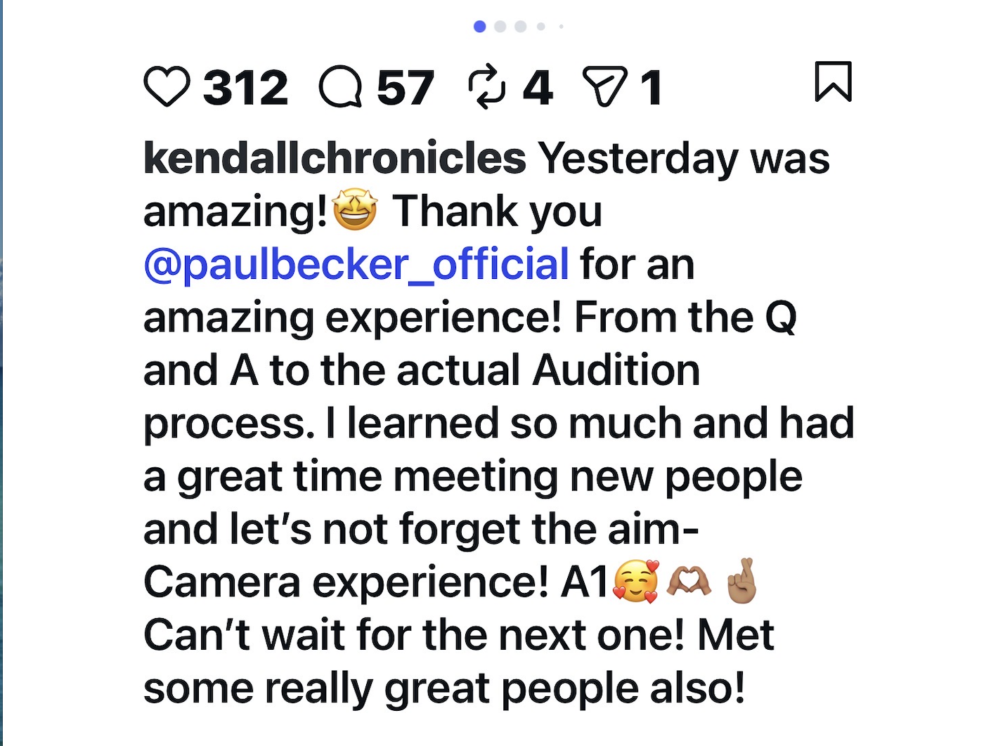 Review from @kendallchronicles